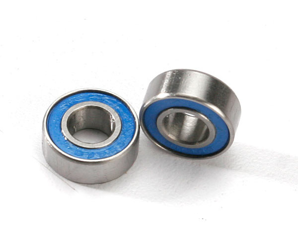 6x13x5mm Ball bearings blue rubber sealed (2) photo