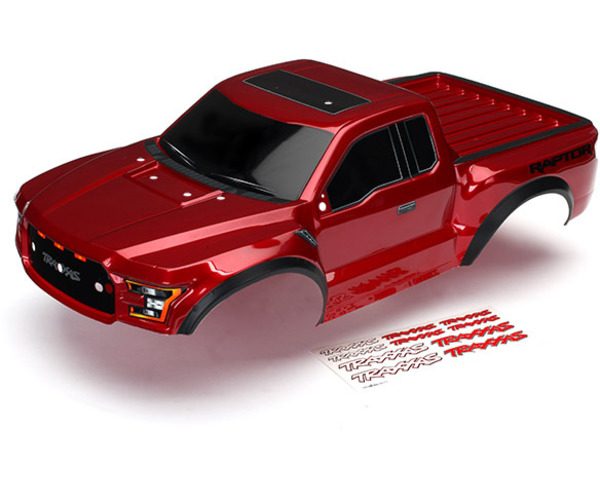 Body 2017 Ford Raptor red (heavy duty)/ decals photo