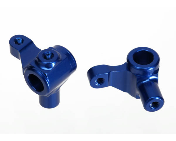 Steering blocks, aluminum (blue-anodized) (left & right) photo