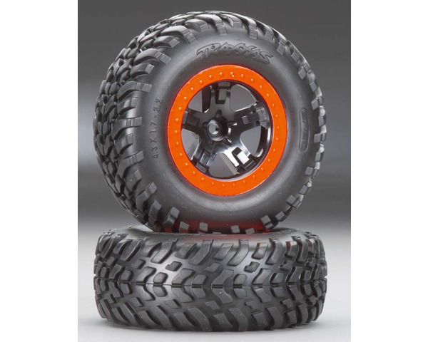 2WD Short Course Tires/Wheels Assembled (2) photo