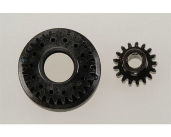 Gear set, two-speed (2nd speed gear, 29T/ input gear, 17T steel) photo