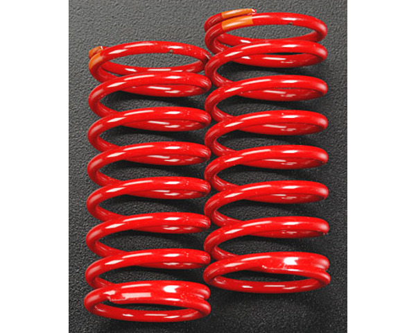 Spring, shock (red) (GTR) (3.2 rate orange) (1 pair) photo
