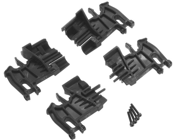 Battery hold-down mounts, left (2)/ right (2)/ 3x18mm CS (4) photo