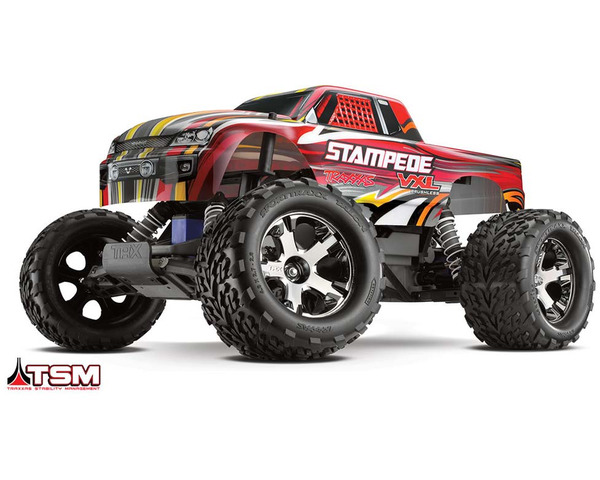Stampede VXL RTR TSM w/out Module Red photo