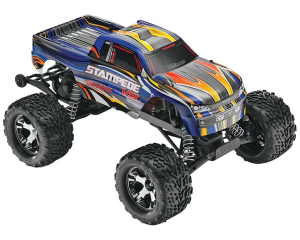 Stampede VXL RTR TQi 2.4Ghz W/Out Battery:BLue photo