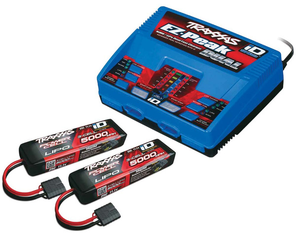Battery/charger completer pack (includes #2972 Dual iD charger ( photo