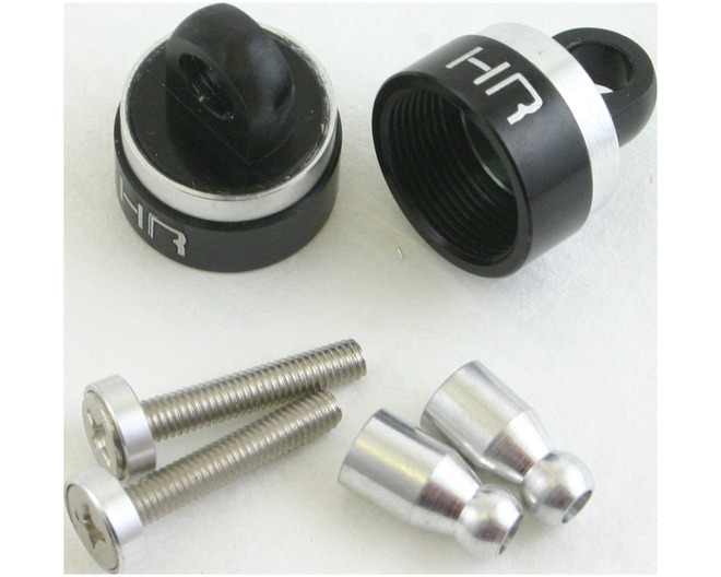 Tap to zoom Traxxas Silver Aluminum Shock Caps Slash
