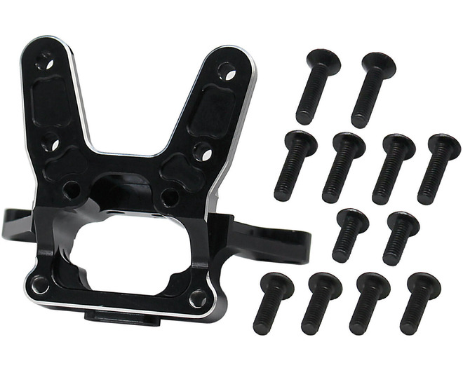 6061 Rear Bulkhead Black: 22S Sprint photo