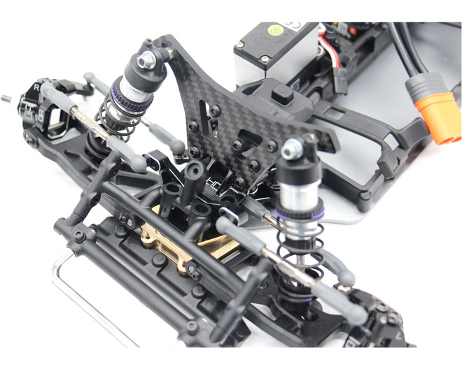 Aluminum Front Bulkhead - 22S Sprint photo