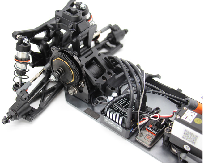 CNC 6061 Motor Plate: 22S Sprint photo