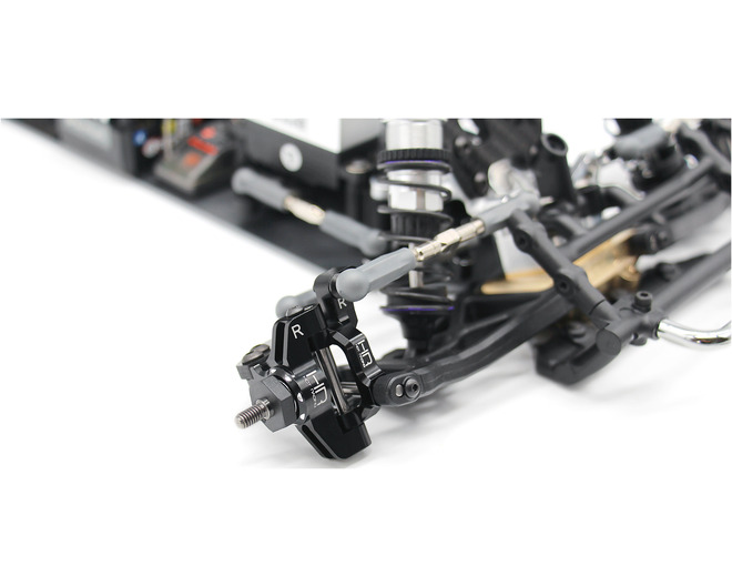 Spindle Set 6061 graphite Black: 22S Sprint photo