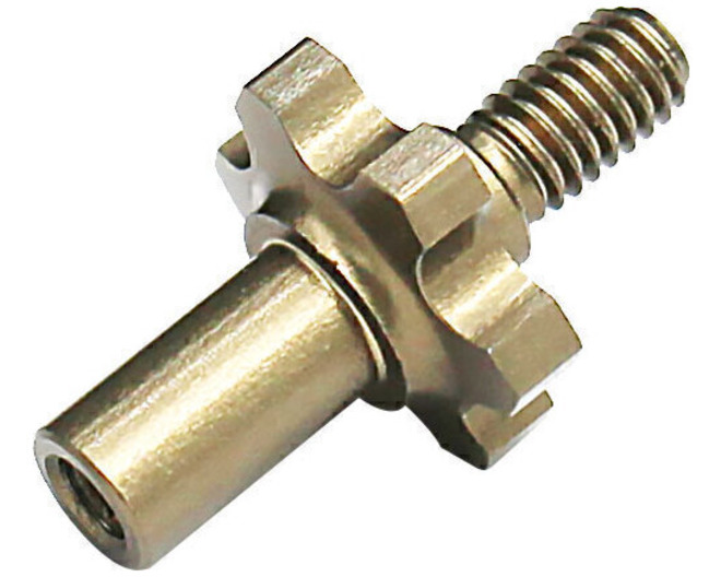 Hard Anodized 7075 Front Axles 22S photo