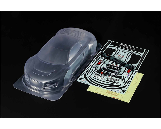1/10 Scale Audi R8 LMS 2008 Body Parts Set photo