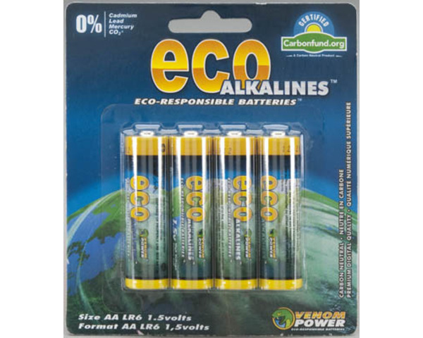 Aa Eco Alkaline Batteries (4) photo