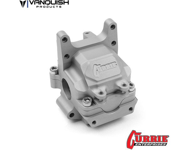 Vanquish Yeti Currie F9 Front Bulkhead Clear Anodized photo