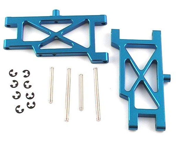 Tap to zoom Blue Aluminum rear arm set