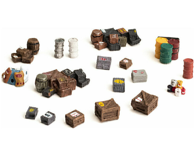 HO Assorted Crates photo
