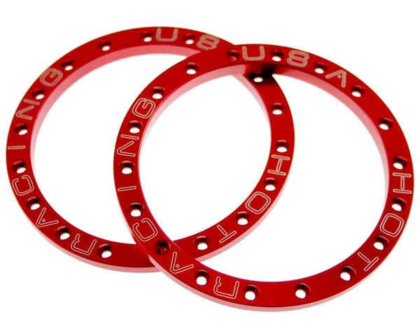 Tap to zoom Red Alum. bead-lock ring