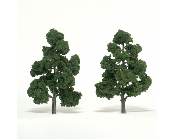 Pre-Assembled Tree Medium Green 7-8 inch pack of 2 photo