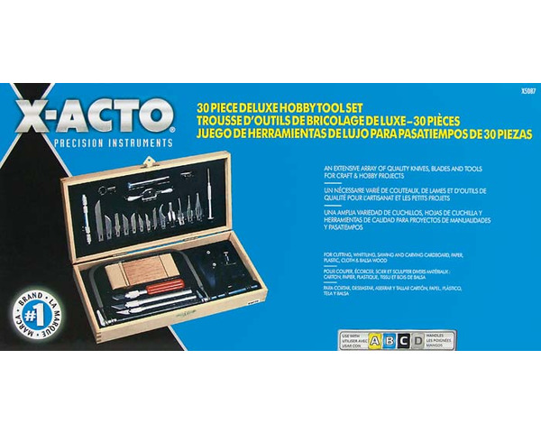 discontinued X-Acto Deluxe Hobby Tool Set w/Chest photo