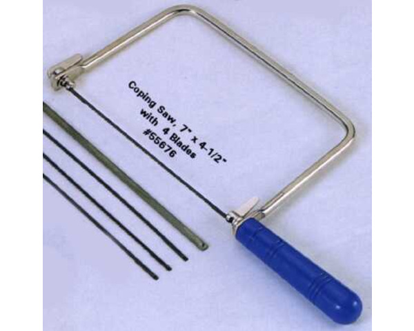 Coping Saw with 4 inch Blade photo