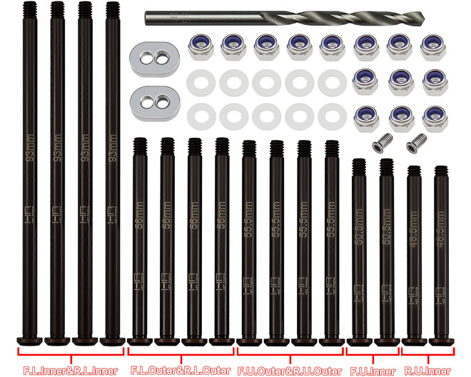 Hardened S2 Steel Hinge-Pin (16) XMX