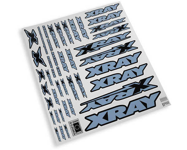 XRAY sticker for body - metalic silver photo