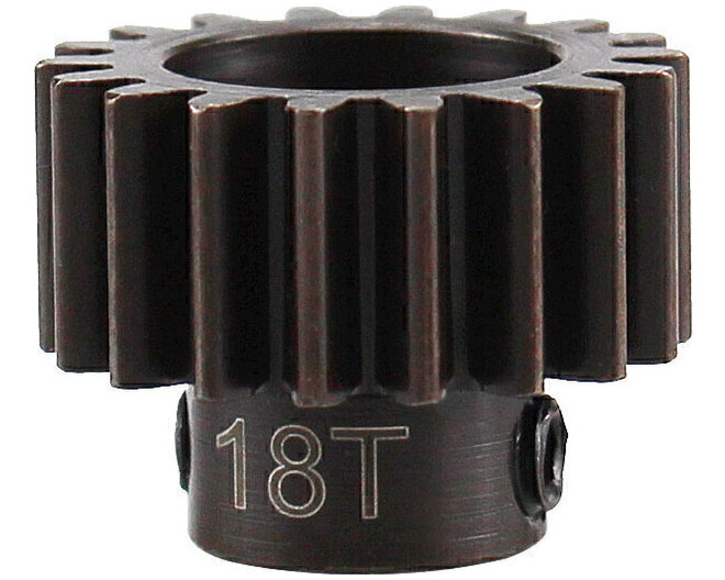 18T EHD Steel Mod 1 Pinion Gear 5mm photo
