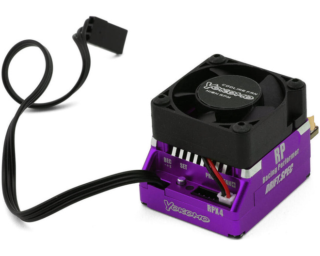Bl-Rpx4 Competition Sensored brushless 1/10 Drift Spec Esc (Purp photo