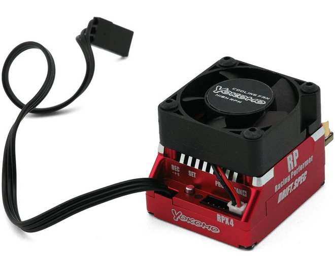 Bl-Rpx4 Competition Sensored brushless 1/10 Drift Spec Esc (Red) photo