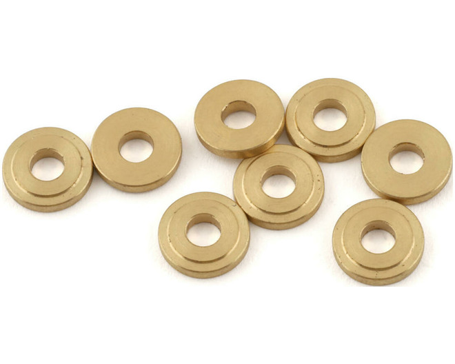 3x8x1.5mm CNC-Machined Brass Spacers (8) photo