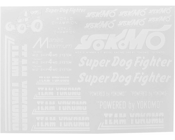 Super Dog Fighter Decal Set (White) photo